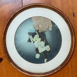 Vintage Disney animation cell (production) from Pinocchio (Figaro character)